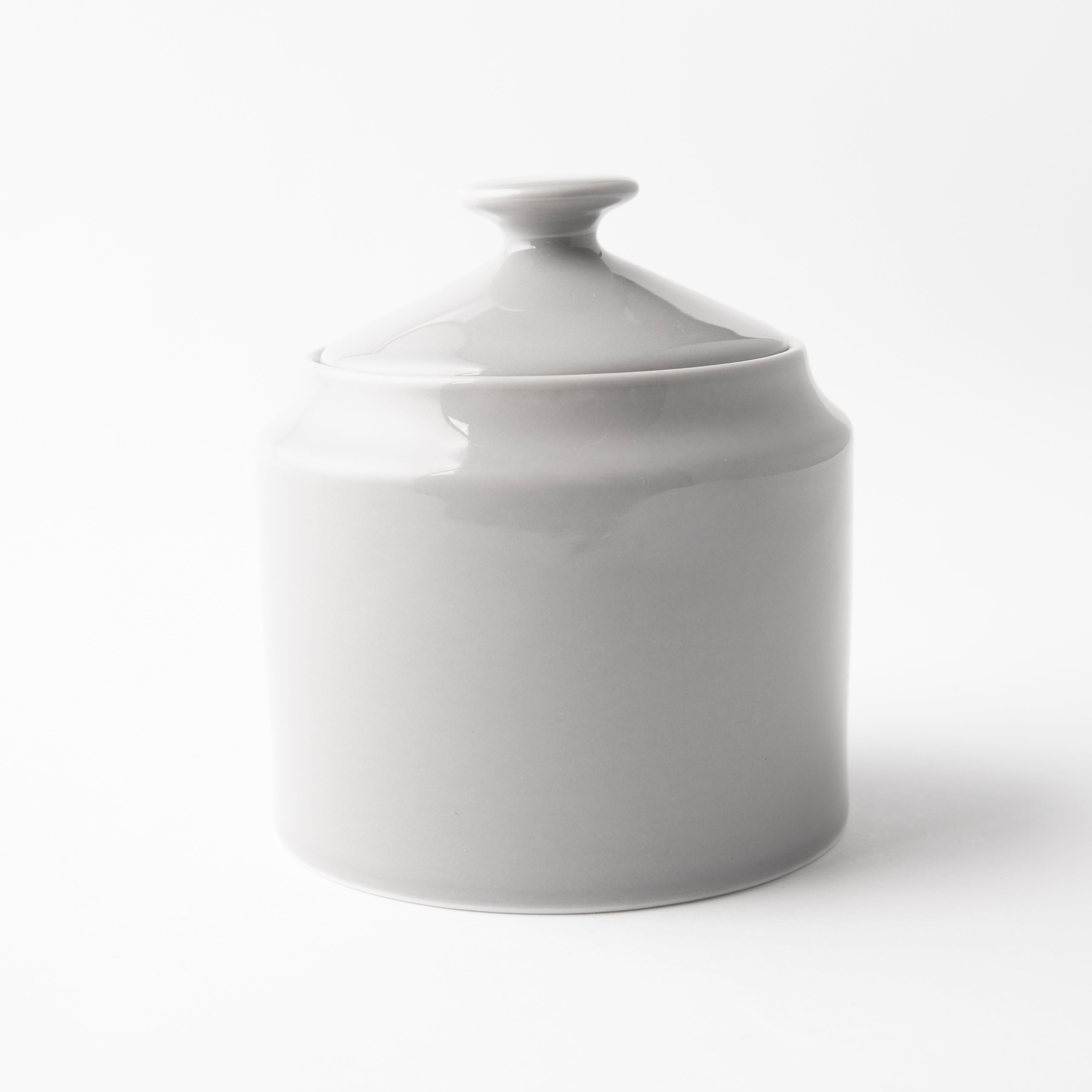OMADA Maxim Light Grey Sugar Pot in gift box