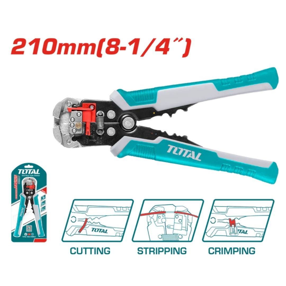 Total Intelligent Voltage Detecting Stripper Range 10Awg~24Awg(0.2~6Mm- 2 Pack