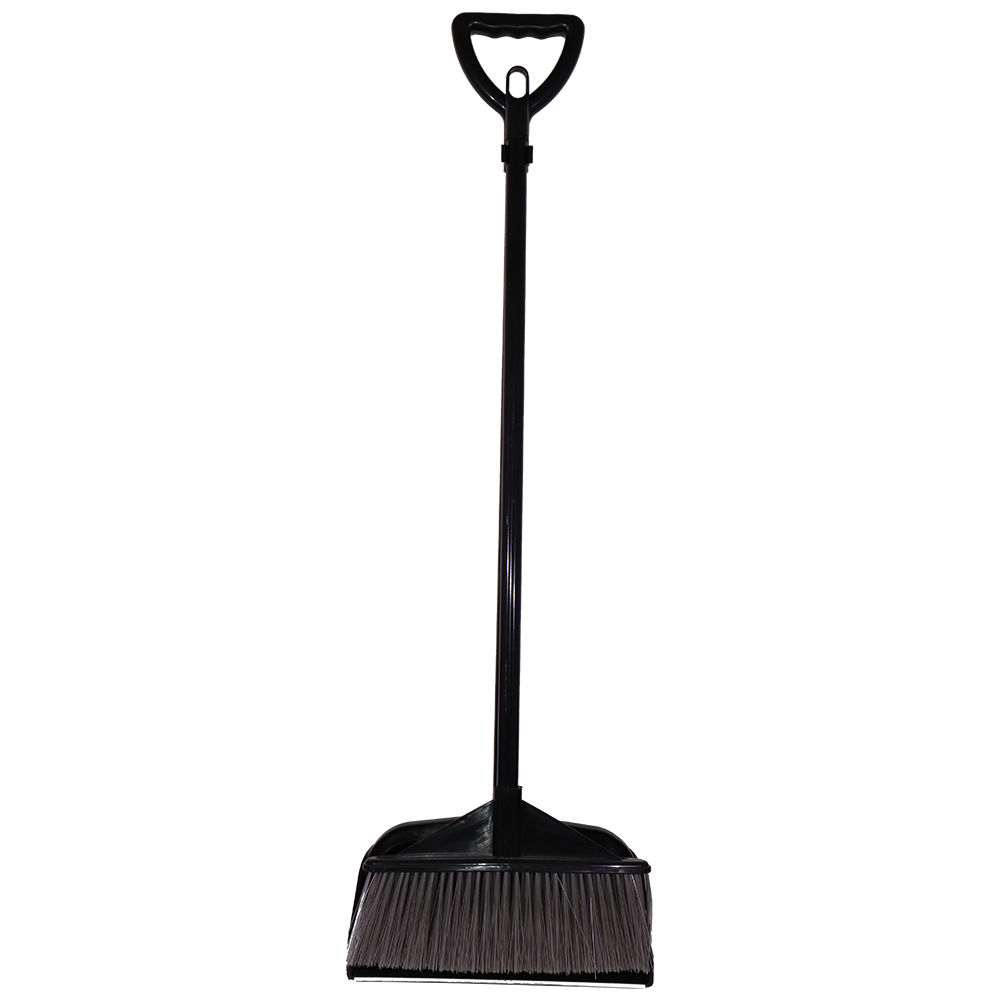 Janitorial Plastic Long Handle Scoop and Broom