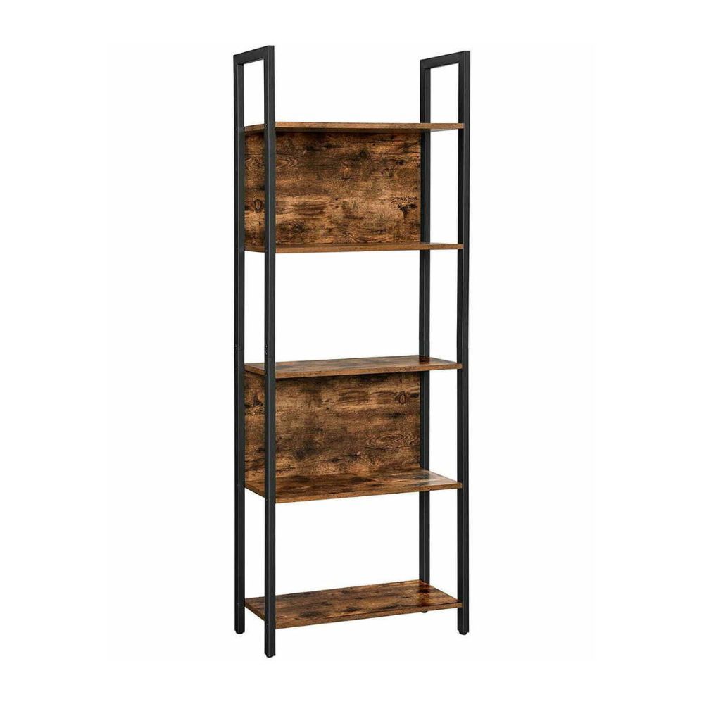 Bragg Taipei 5-Tier Standing Storage Display Shelf Bookcase