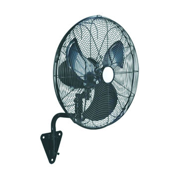 ACDC - 24" 3-Speed Wall Mount Oscillating Industrial Fan With Remote