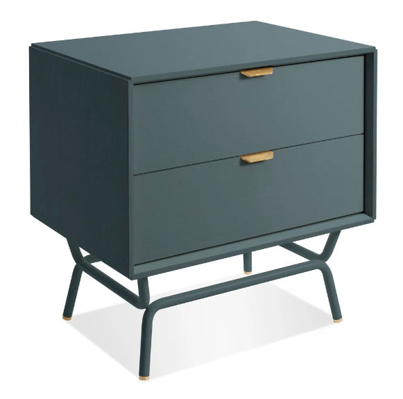 GreenLine Interiors Natie Night Stand Marine Blue