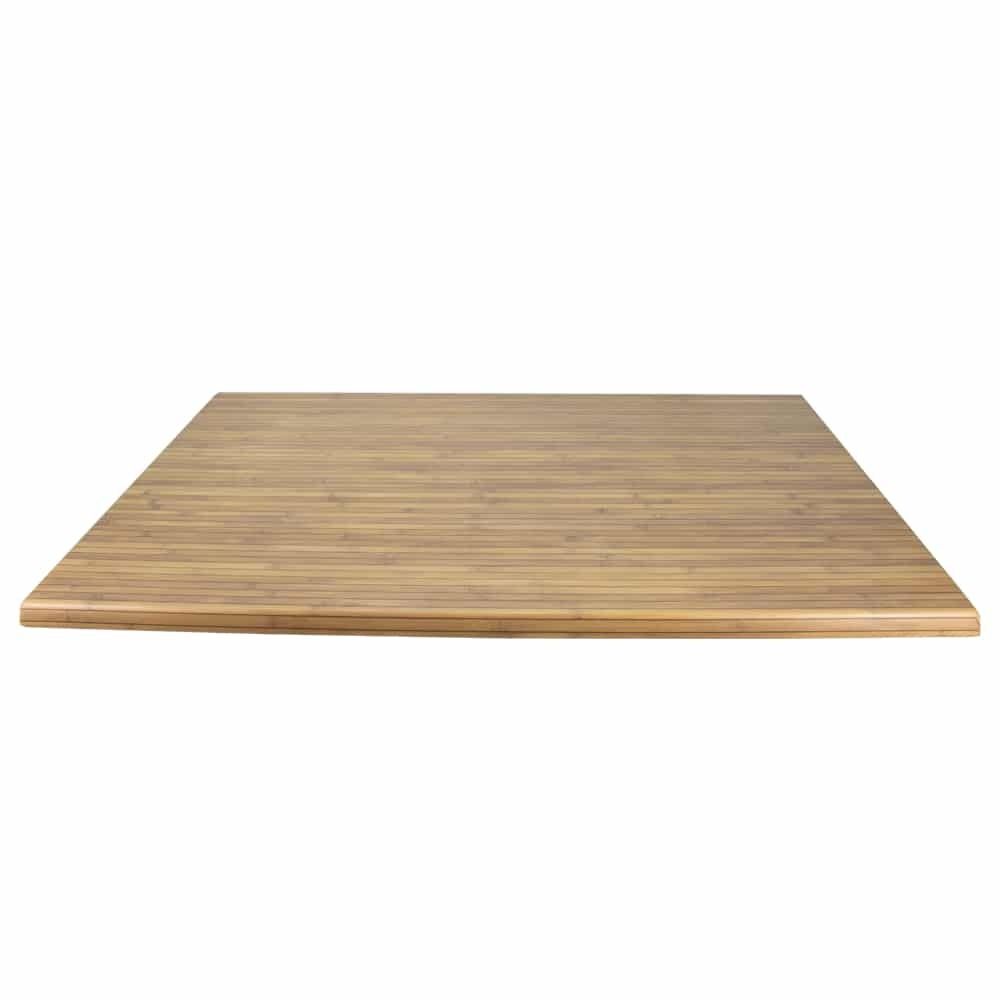 Vividitto - Werzalit Cafe Table Top 80x120cm - Steel Bambu