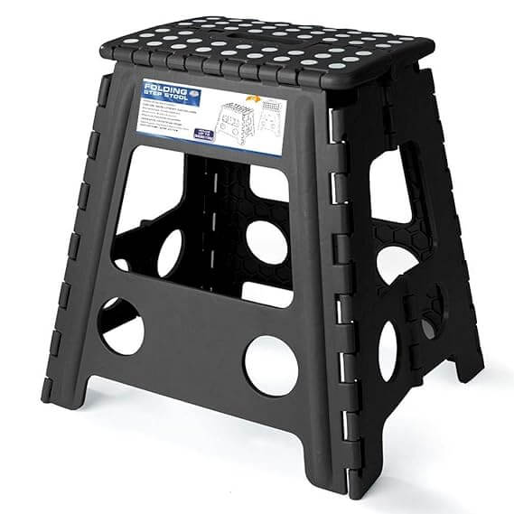 Folding Plastic Step Ladder Stool