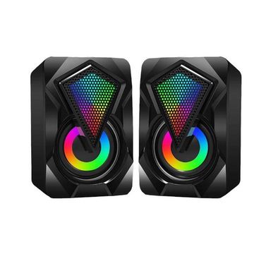 USB Wired Computer Speaker Home Desk