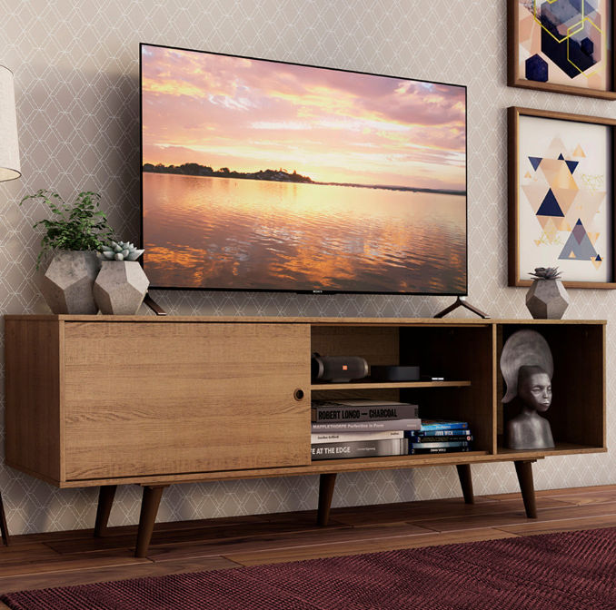 Cinzia Tv Unit Stand -Brown