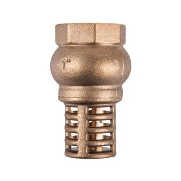 Torrenti Valve Foot Brass 40Mm