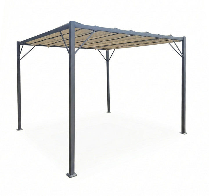 RoyalPatio Bioclimatic Pergola - Beige - Finery