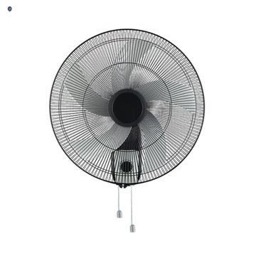 Oscillating Wall Fan Black & White Motor Power 80w