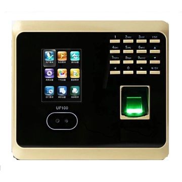 UF100plus Face Recognition Time Attendance System With Fingerprint Reader with TCP/IP Protocol (Connects to PC)