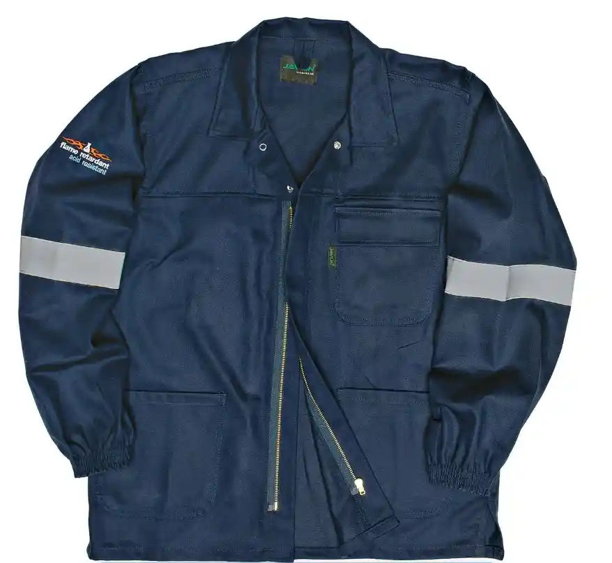 Javlin - Flame Retardant & Acid Resistant SABS Conti Jacket - Navy - SA 32
