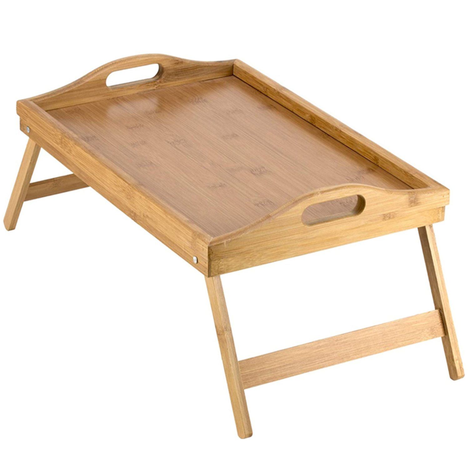 Bamboo Bed Breakfast Folding Tray