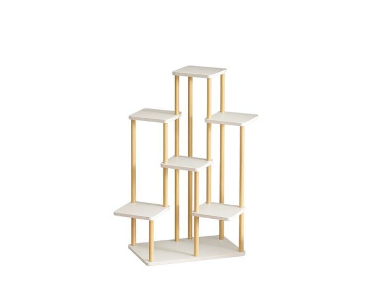 7 Tier Indoor Plant Stand White
