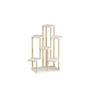 7 Tier Indoor Plant Stand White