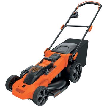 Black & Decker 48cm 36V Lithium-ion Cordless Autosense Mower with 2 batteries | CLMA4820L2-QW