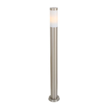 Stainless Steel Plain Pole Satin Chrome - 3 Pack
