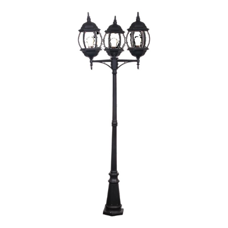 Rounded Belly Head Die Cast Aluminium with Clear Bevelled Glass
