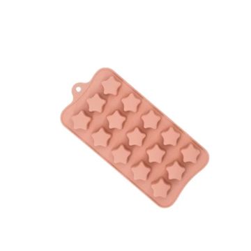 Silicone Star Shape Chocolate Mould – Pink