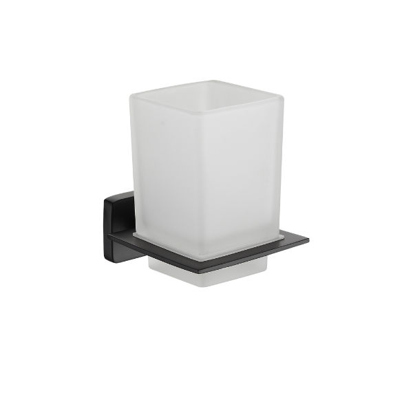 B/A TUMBLER HOLDER - MATT BLACK - SQUARE