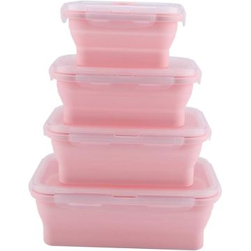 Food Preserve Storage Box - Fine Living - Pink