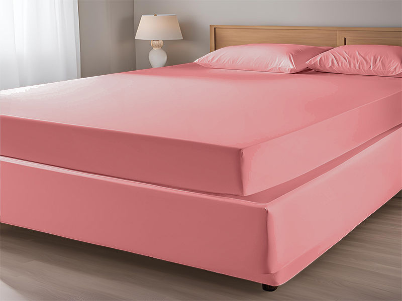 Simply Sleep - Micro Fibre 90 GSM - Base Wrap - Old Rose - Super King (1pc)