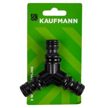 Kaufmann - Connector Join Triple Hose - Gardening - Bulk Pack of 15