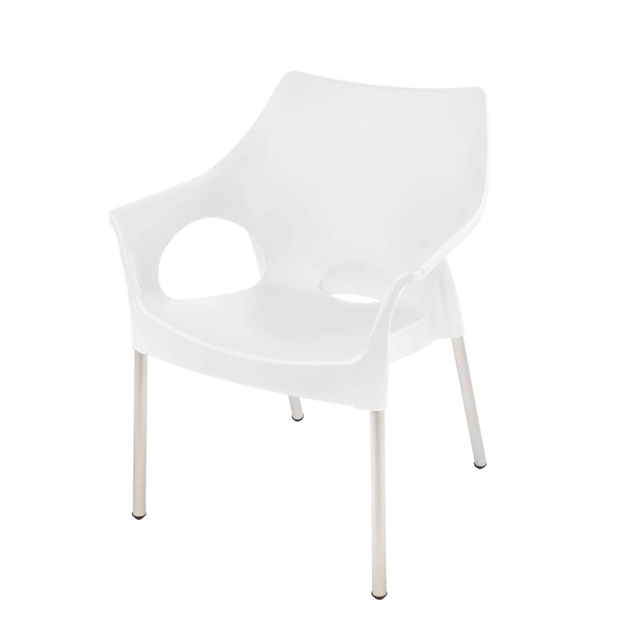 Dublin Bistro Chair - Ice White - 1 Chair