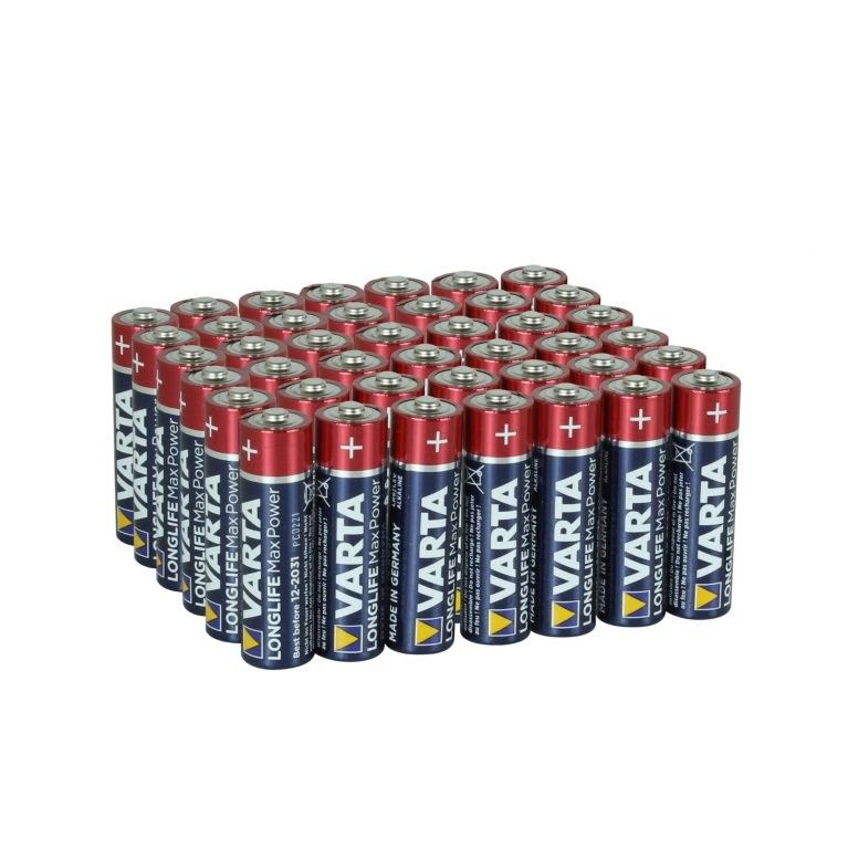 LONGLIFE MAX POWER BATTERIES AA BULK PACK 160PCS