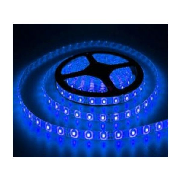 12VDC 60/M LED Blue Flex White Strip Light W/Proof IP68 /5M