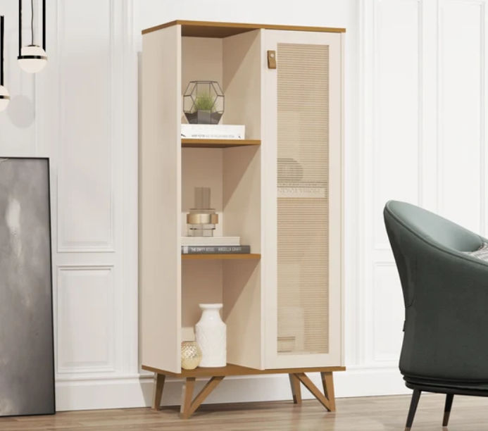 Armario Wooden Cabinet-White