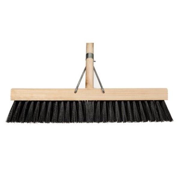 Home Hub 450mm Hard Bristle Platform Broom