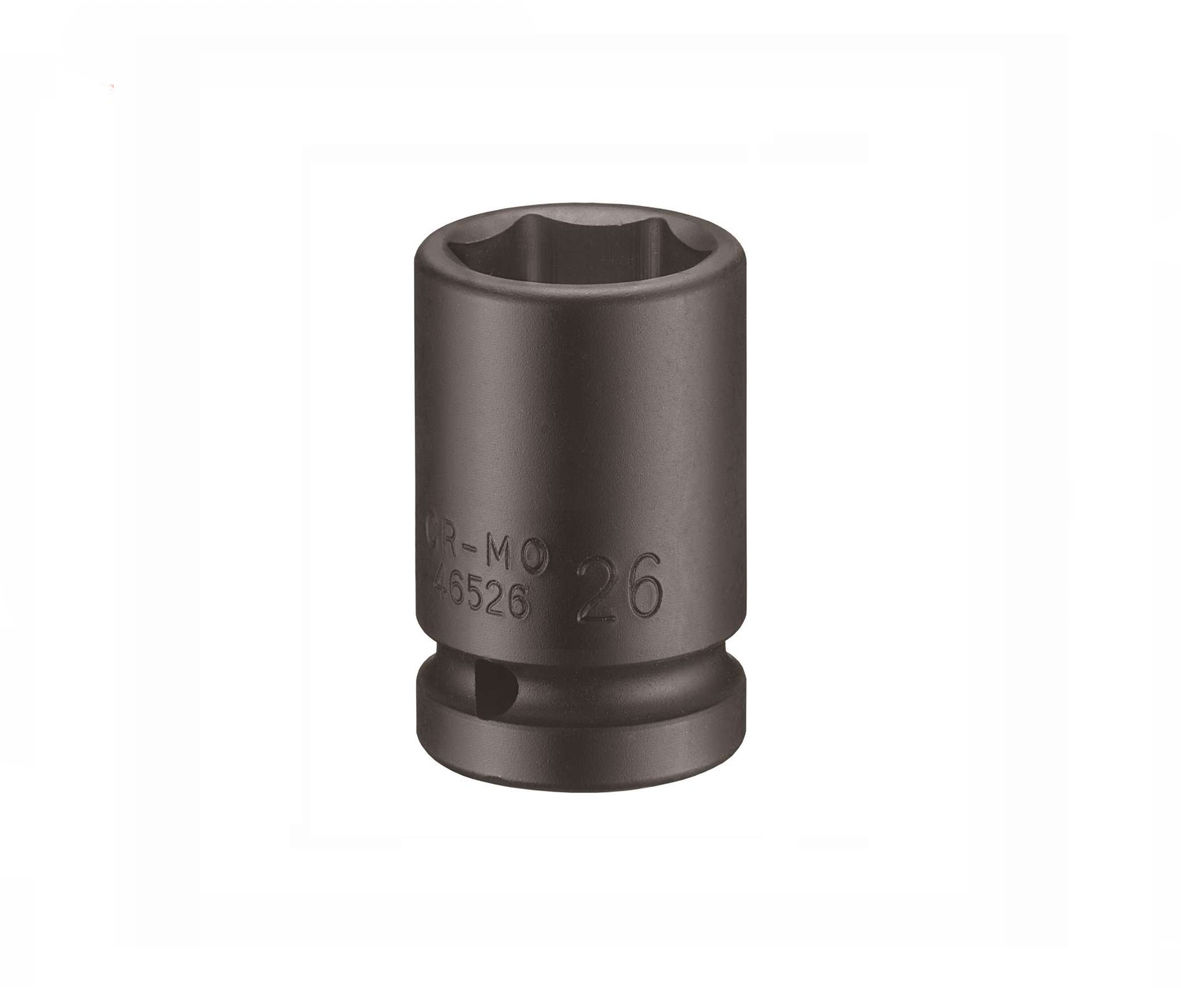 Force - 1" Dr 6Pt Flank Impact Socket 38mm