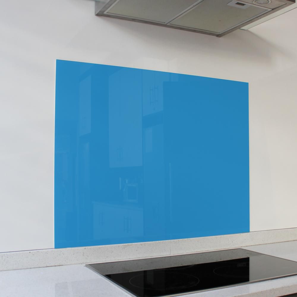 Blue Hob Splashback (898 x 700 x 6mm)