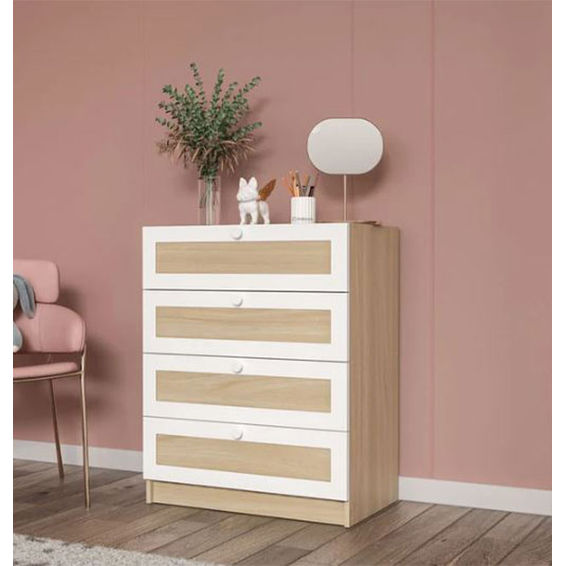 DecorMama Kaya Chest Of 4 Drawers