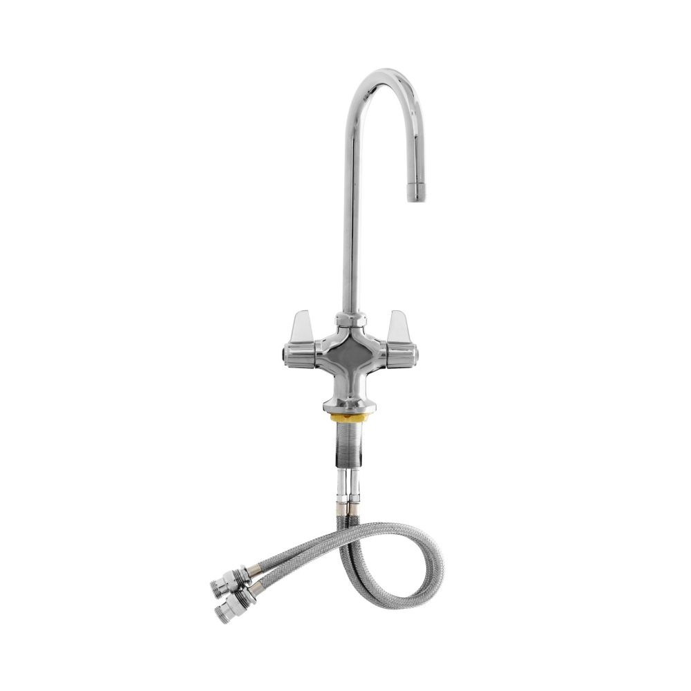 Deck mounted gooseneck faucet - T&S