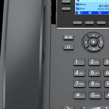 Grandstream 2-Line Wi-Fi Desk Phone No Poe