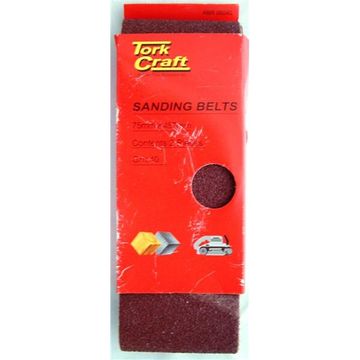Sanding Belt 75 X 457Mm 60Grit 2/Pack