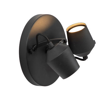 The Lighting Warehouse -Spot Maurice 2lt Black