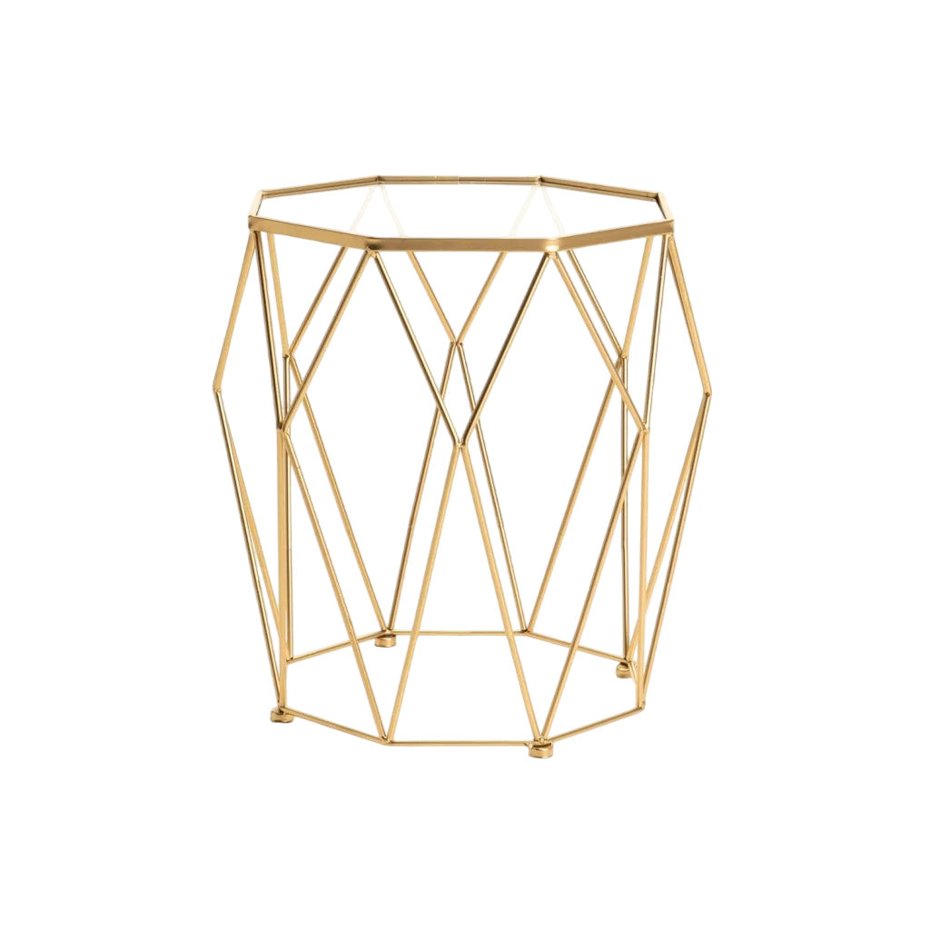 Vividitto - Colt Round Metal Side Table