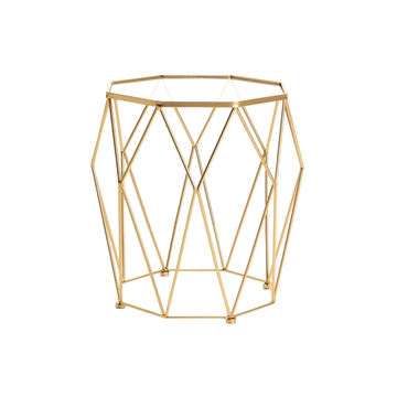 Vividitto - Colt Round Metal Side Table