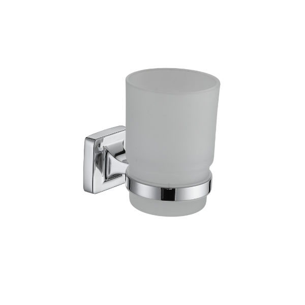 B/A TUMBLER HOLDER - CHROME - SQUARE