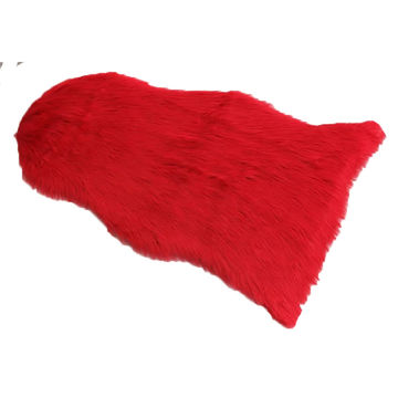 Faux Fur Rug (60cm x 90cm) - Red