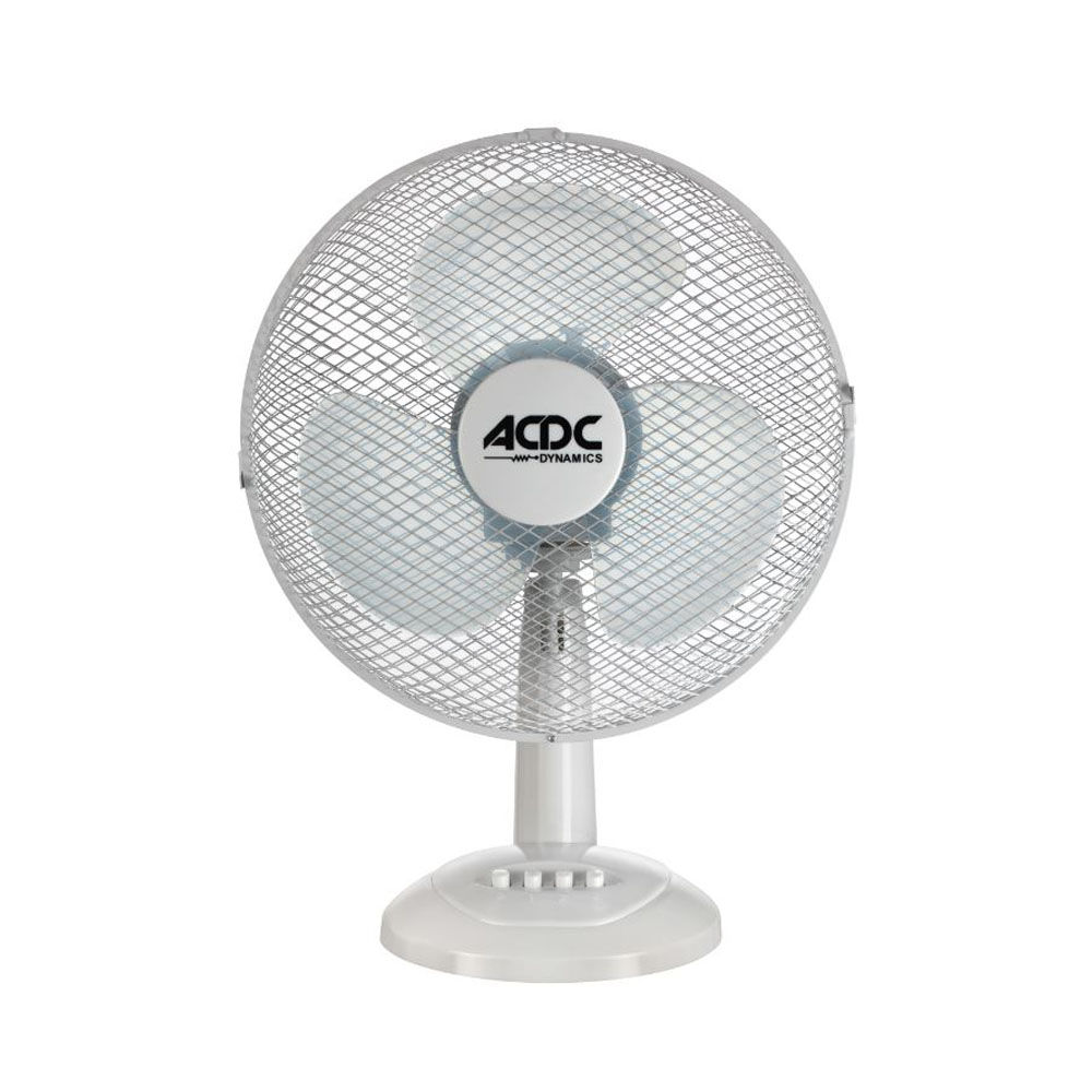 ACDC - Desk Fan With 3 Speed Settings Compact And Adjustable Cooling