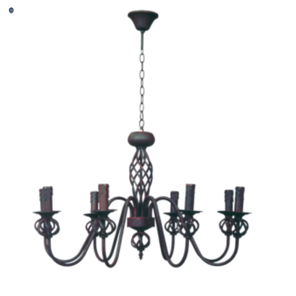 Wrought Iron Chandelier