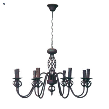 Wrought Iron Chandelier