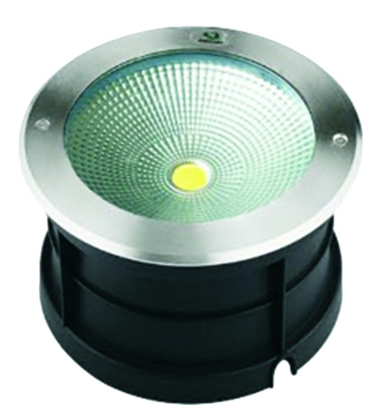 230VAC 30W 110° Cool White Inground LED SS Light Round