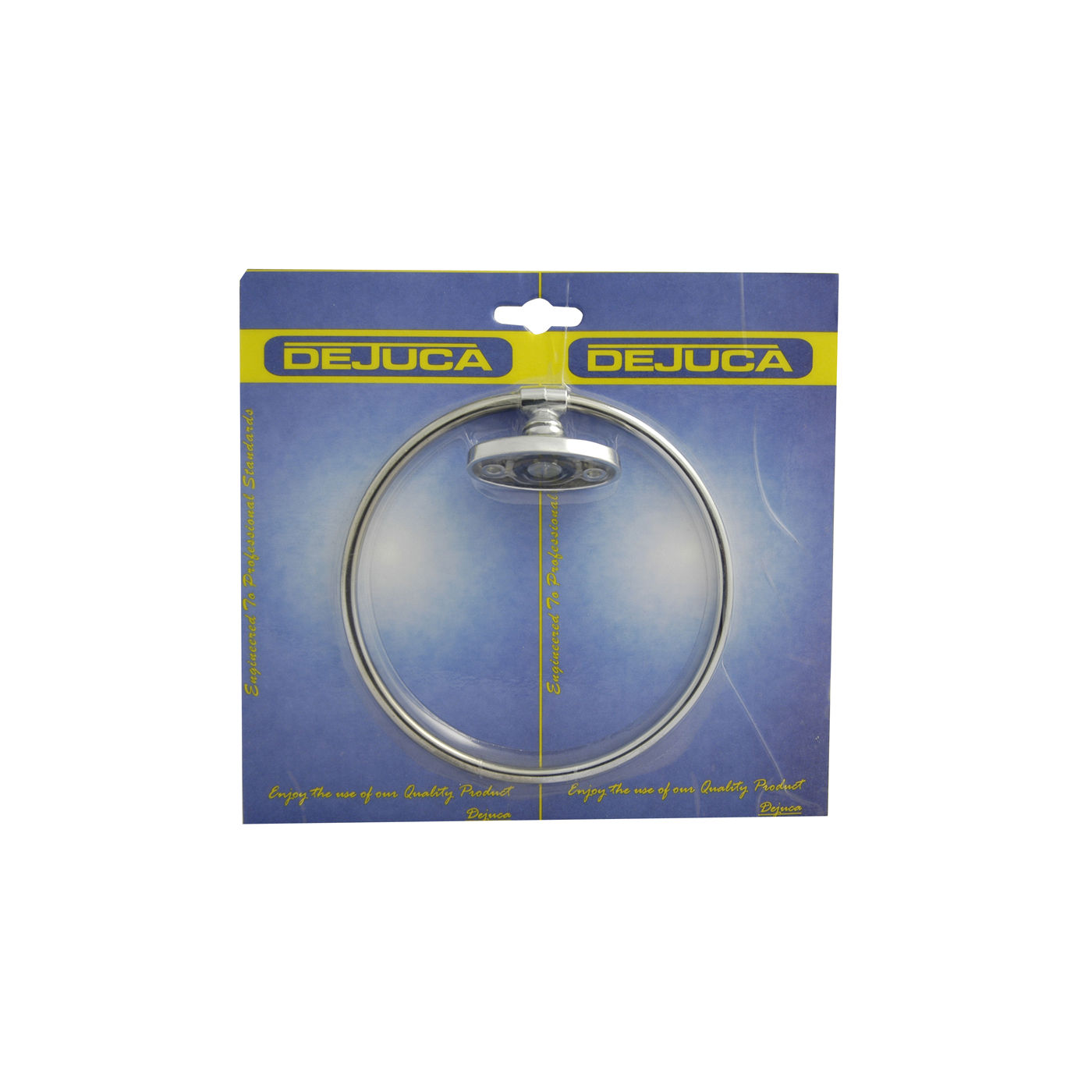 Dejuca - Towel Ring - Round - Cp - 1/card - 6 Pack