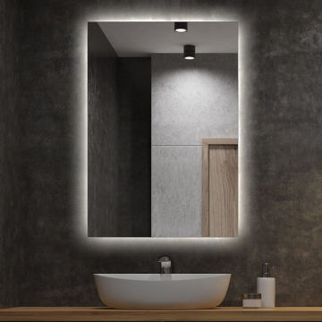 Emma Bathroom Mirror Cool White 60x90cm