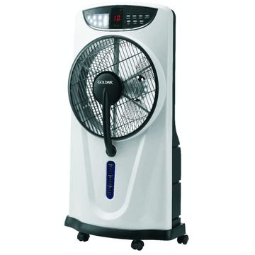 Goldair GMBFR-6112 Rechargeable Mist Box Fan