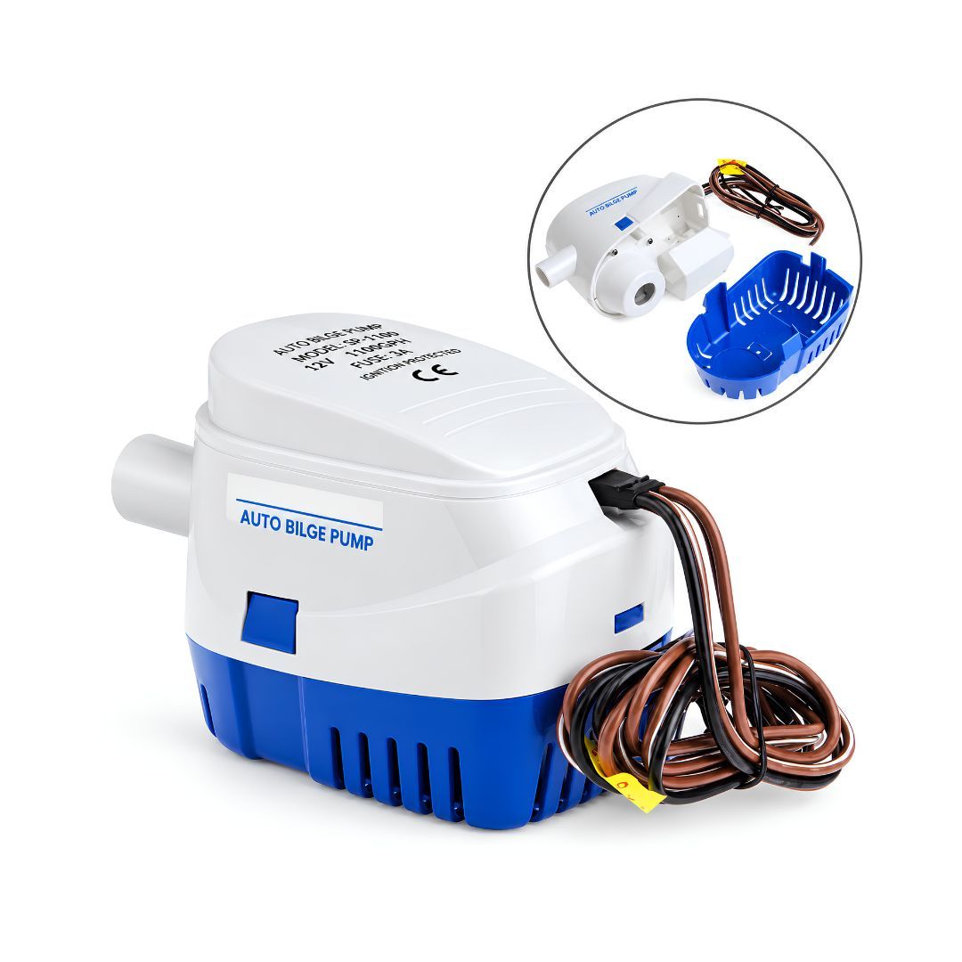 Waterhouse Automatic Bilge 12 Volt Pump 4100 L/H Boating Water Drainage